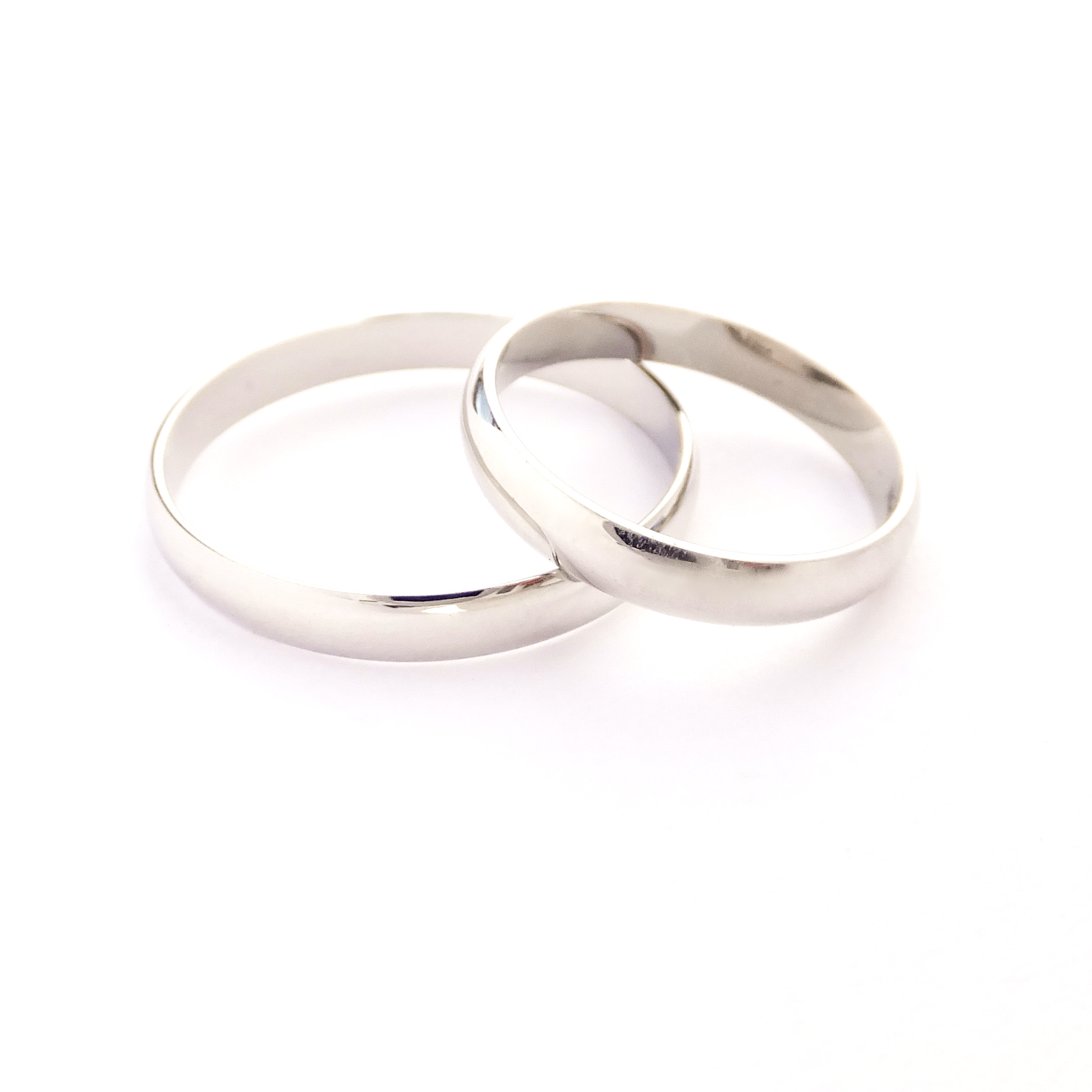 Zlatý snubní prsten, vel.58, Au 14K 585/1000, váha 1,71 g