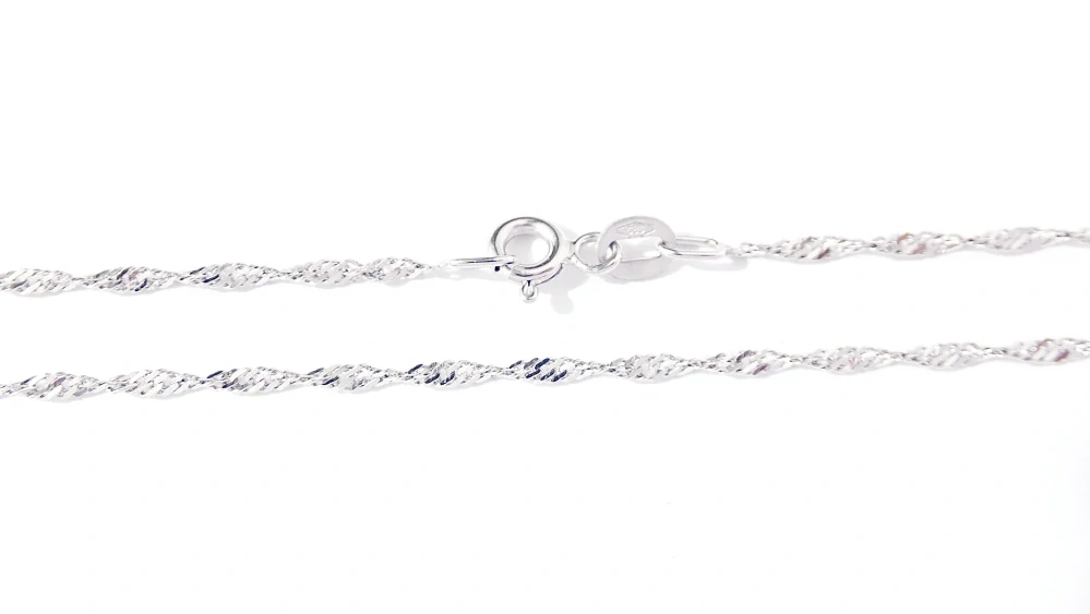 Zlatý řetízek 42,5 cm, Au 14K 585/1000, váha 2,10 g