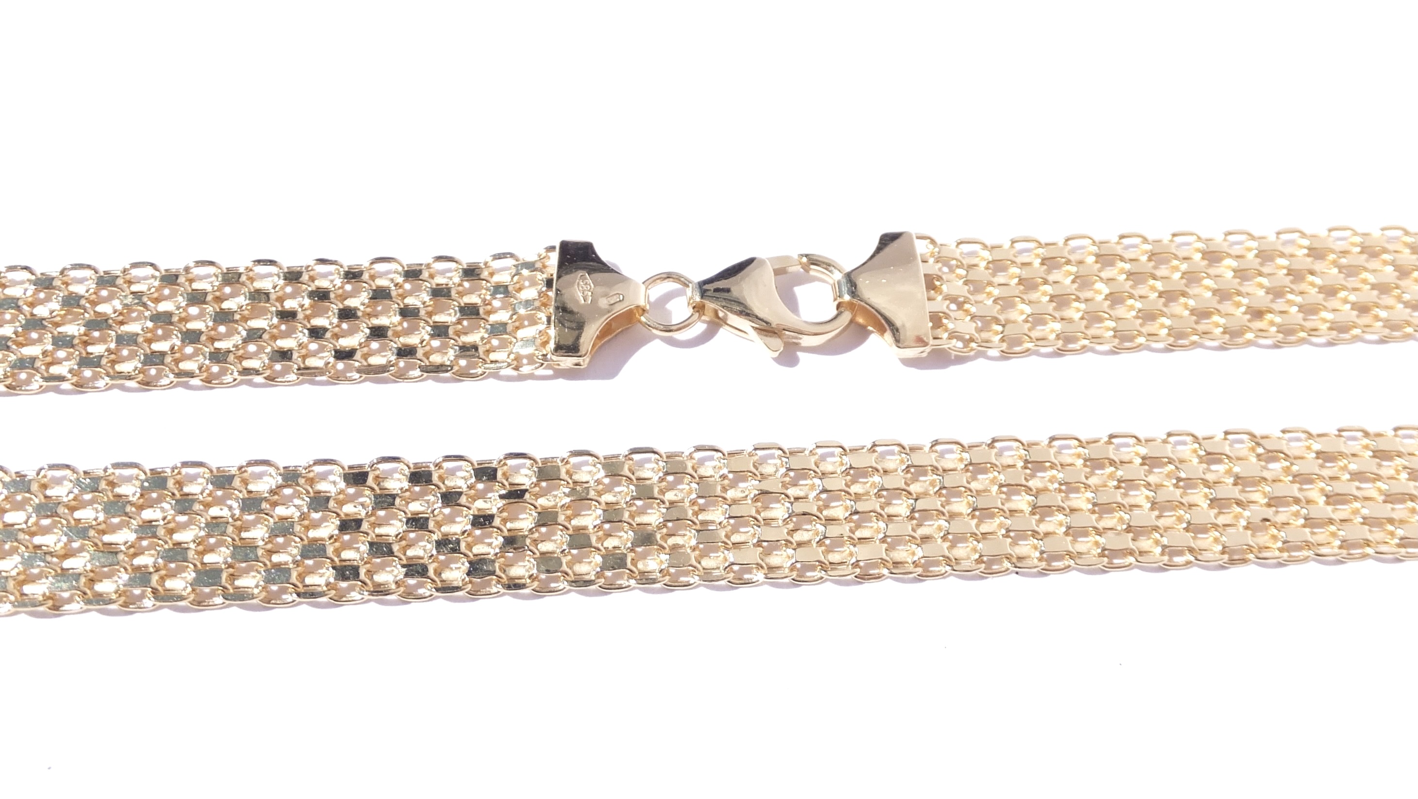 Zlatý náhrdelník 50 cm, Au 14K 585/1000, váha 14,32 g