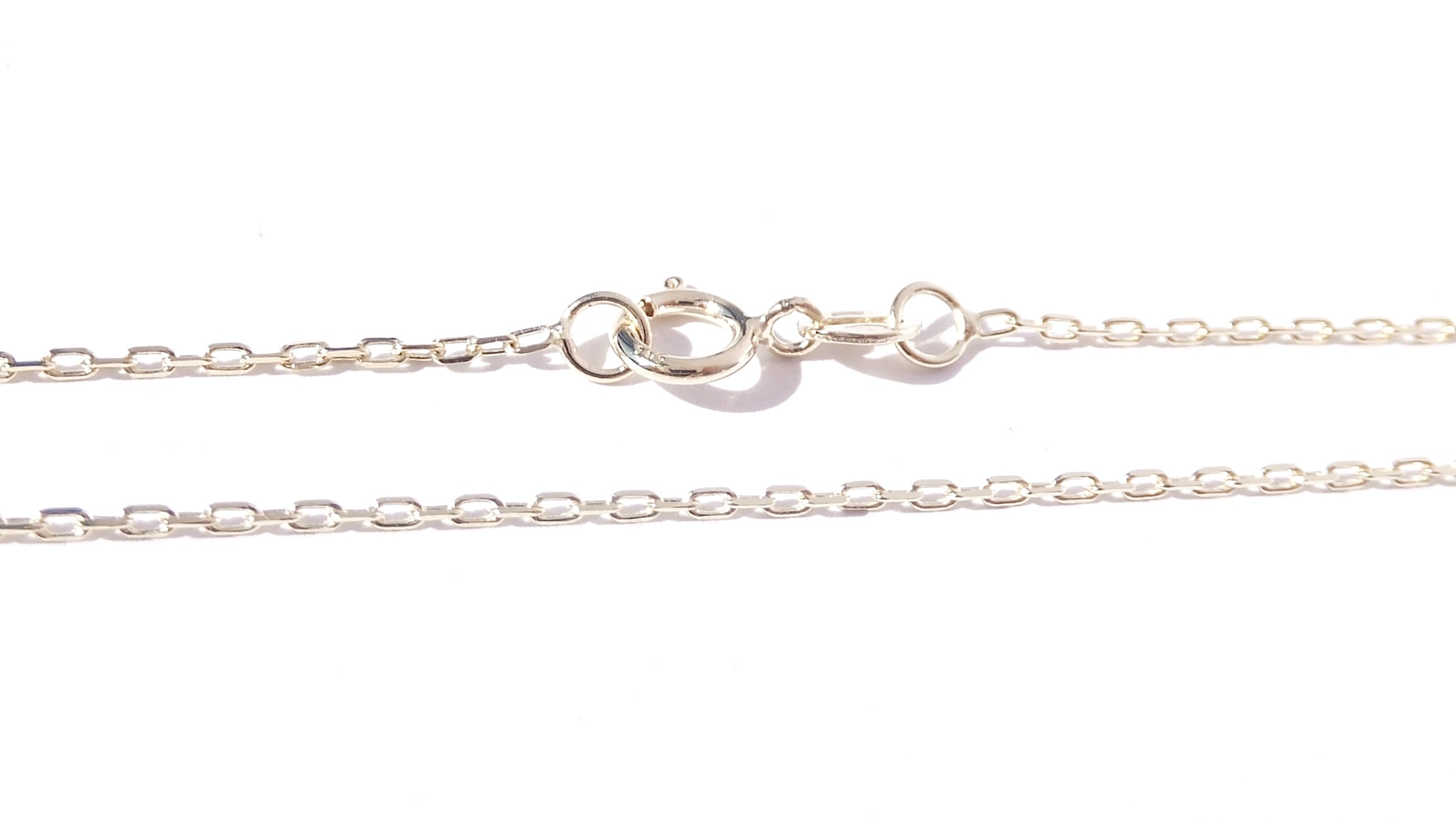 Zlatý řetízek 45 cm, Au 14K 585/1000, váha 2,12 g