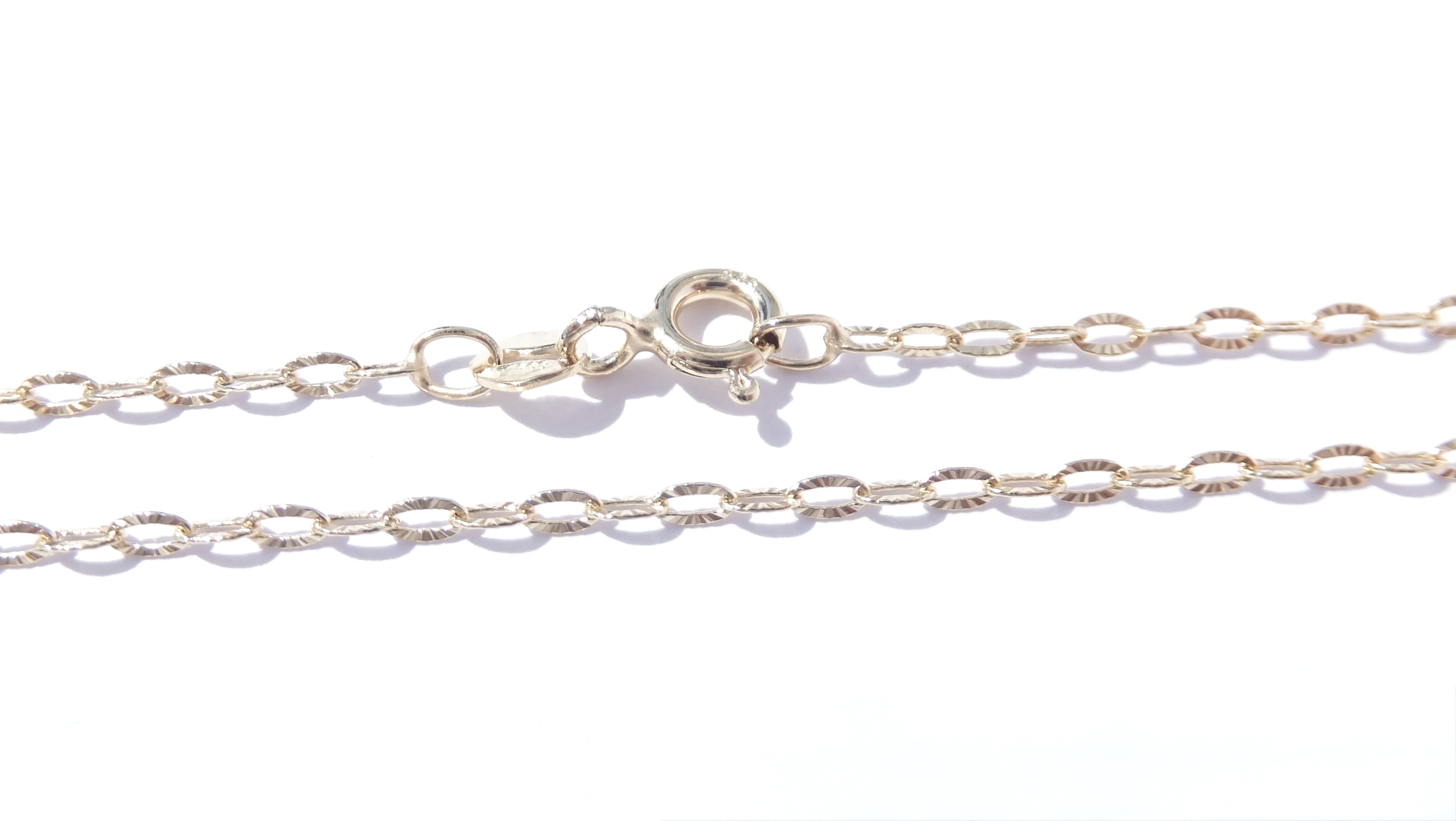 Zlatý řetízek 45 cm, Au 14K 585/1000, váha 1,59 g