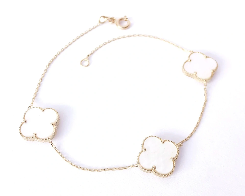 Zlatý náramek 18 cm, Au 14K 585/1000, váha 4,27 g