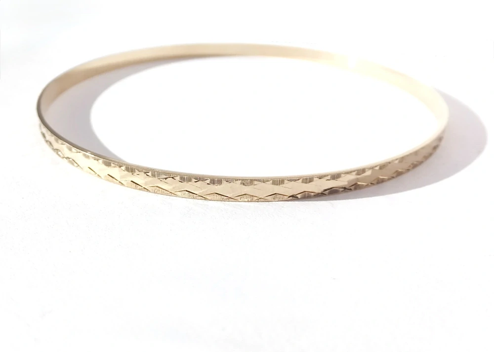 Zlatý náramek, Au 14K 585/1000, váha 6,06 g, použité zlato