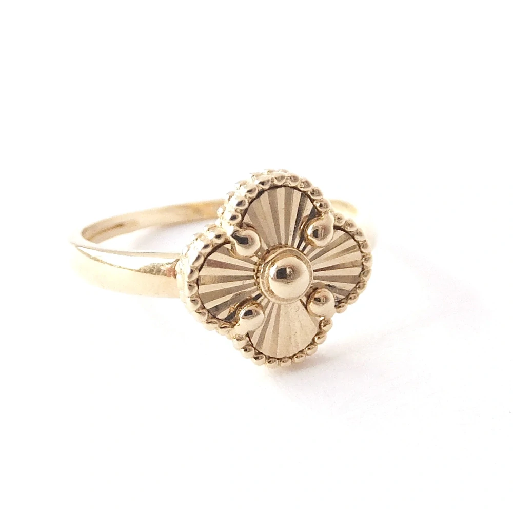 Zlatý prsten, Au 14K 585/1000, váha 2,16 g