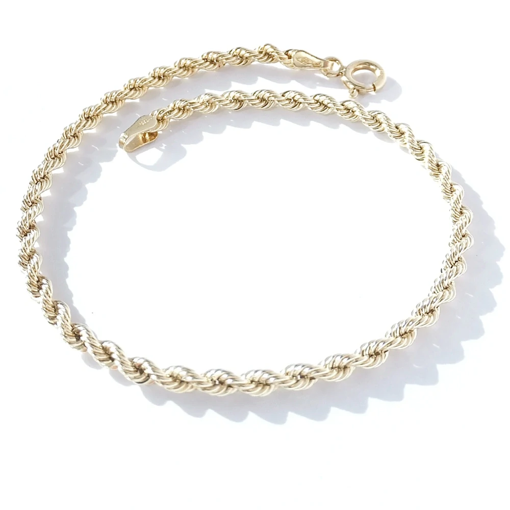 Zlatý náramek 18,5 cm, Au 14K 585/1000, váha 1,68 g
