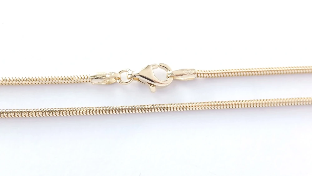 Zlatý řetízek 50 cm, Au 14K 585/1000, váha 4,59 g