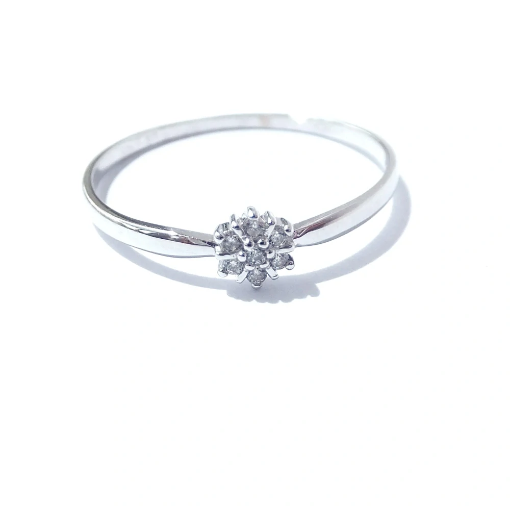 Zlatý prsten, Au 14K 585/1000, váha 1,03 g