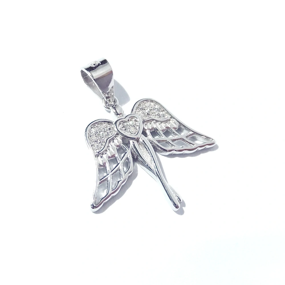 Stříbrný přívěsek anděl, Ag 925/1000, váha 1,34 g