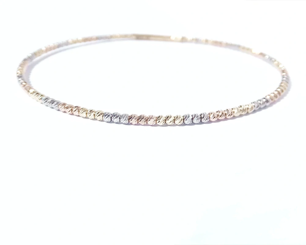 Zlatý náramek, Au 14K 585/1000, váha 2,31 g