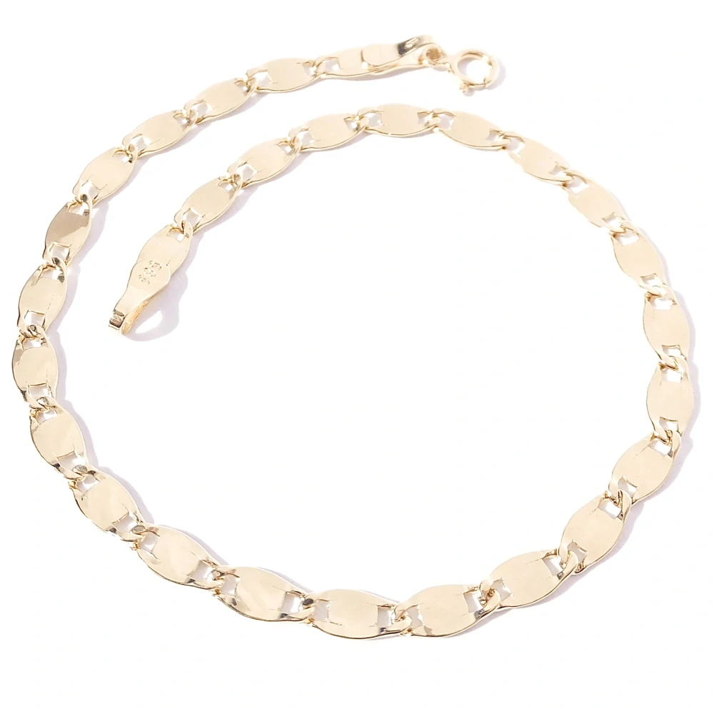 Zlatý náramek 18 cm, Au 14K 585/1000, váha 1,35 g