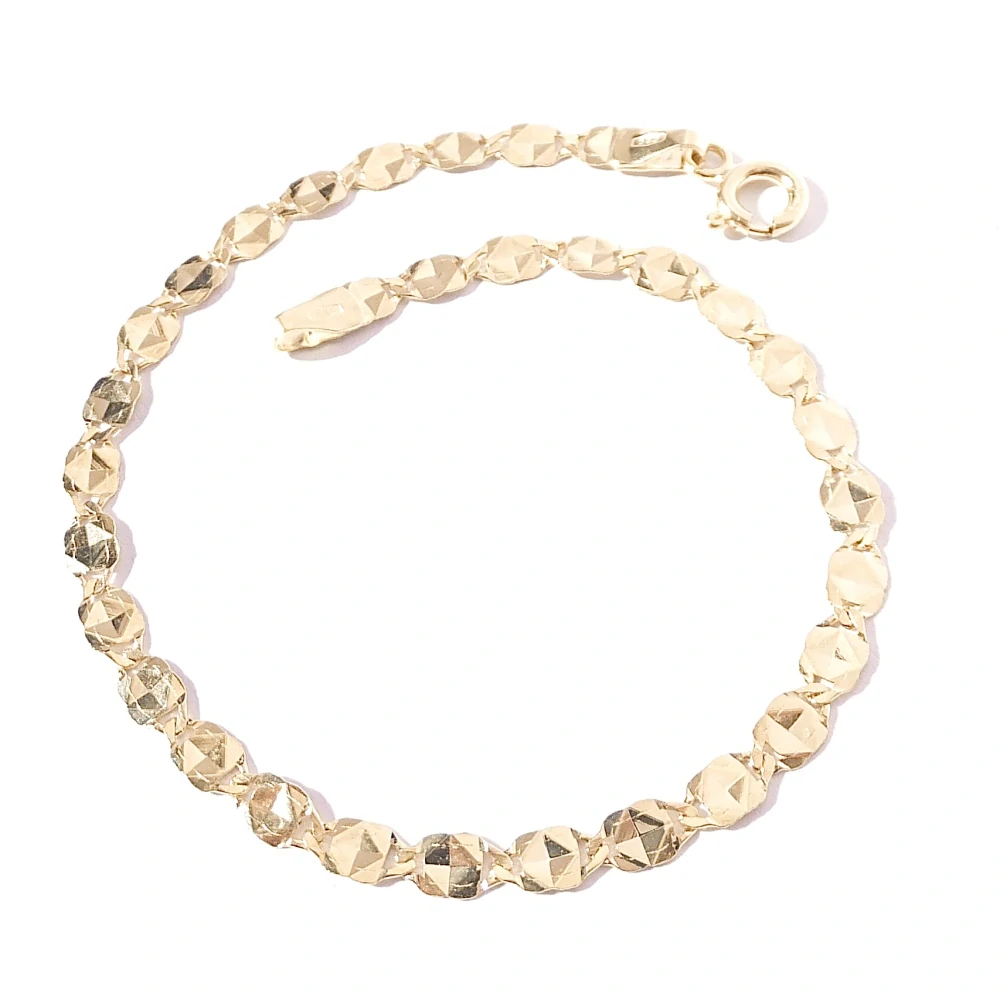 Zlatý náramek 18 cm, Au 14K 585/1000, váha 1,90 g