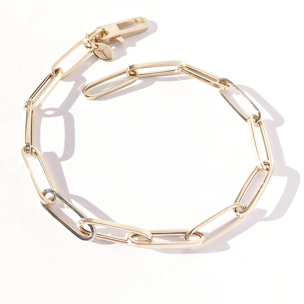 Zlatý náramek 19,5 cm, Au 14K 585/1000, váha 2,59 g