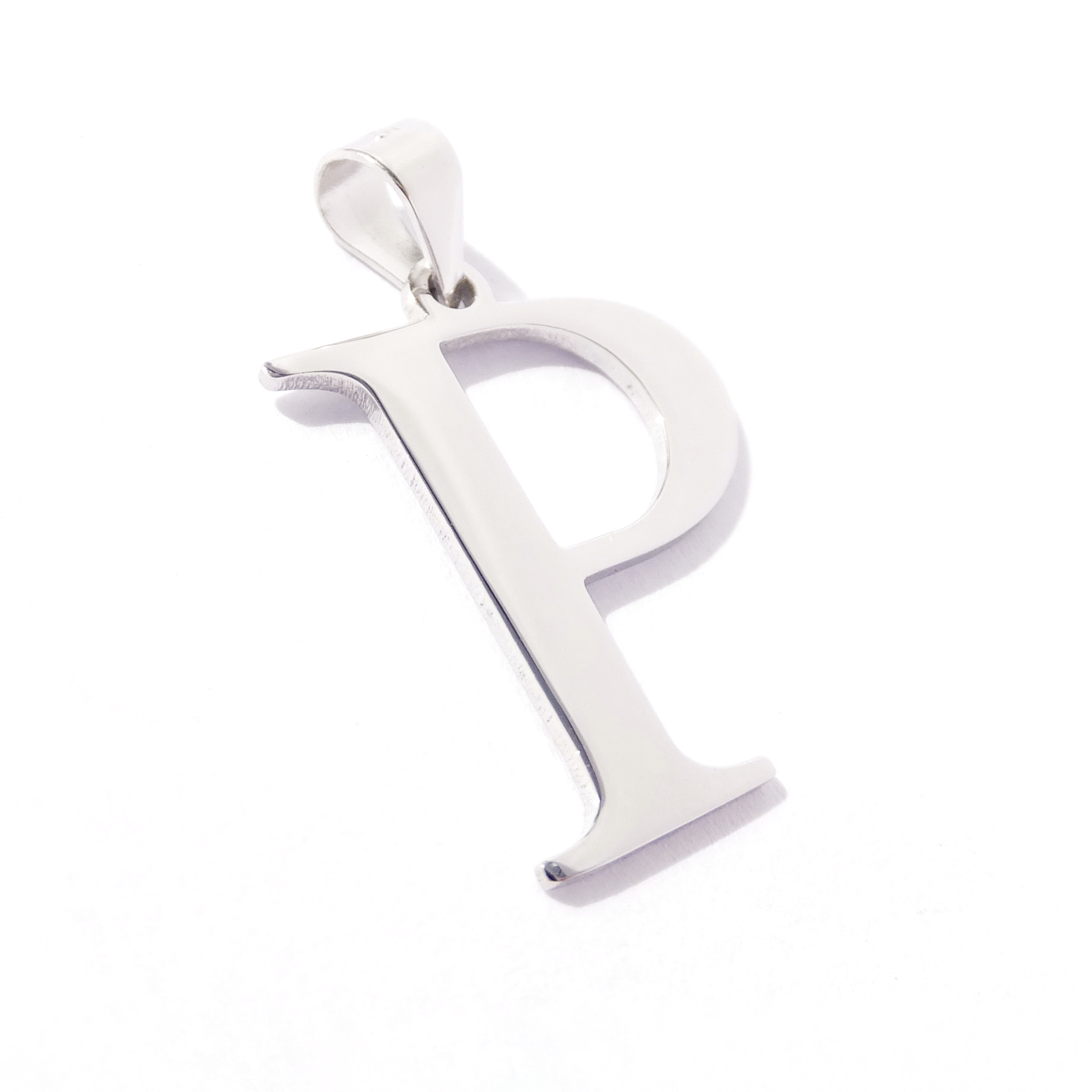 Stříbrný přívěsek písmeno P, Ag 925/1000, váha 1,17 g