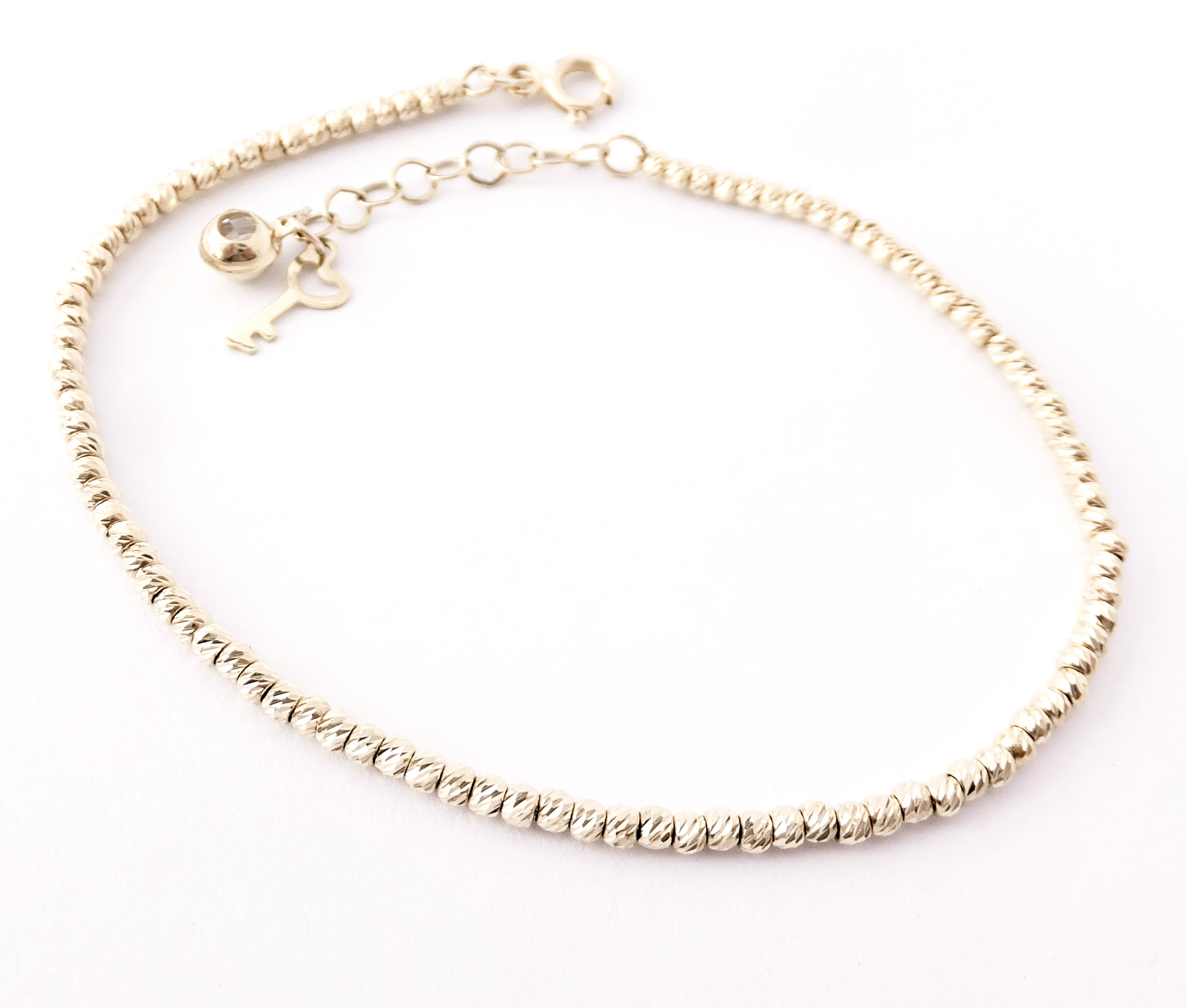 Zlatý náramek, Au 14K 585/1000, váha 3,17 g
