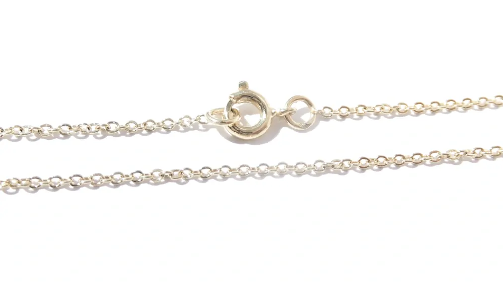 Zlatý řetízek 52 cm, Au 14K 585/1000, váha 2,96 g, použité zlato