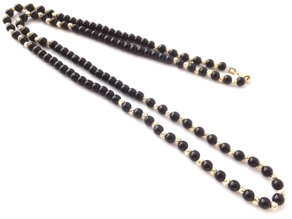 Zlatý náhrdelník, Au 14K 585/1000, váha zlata 6,67 g