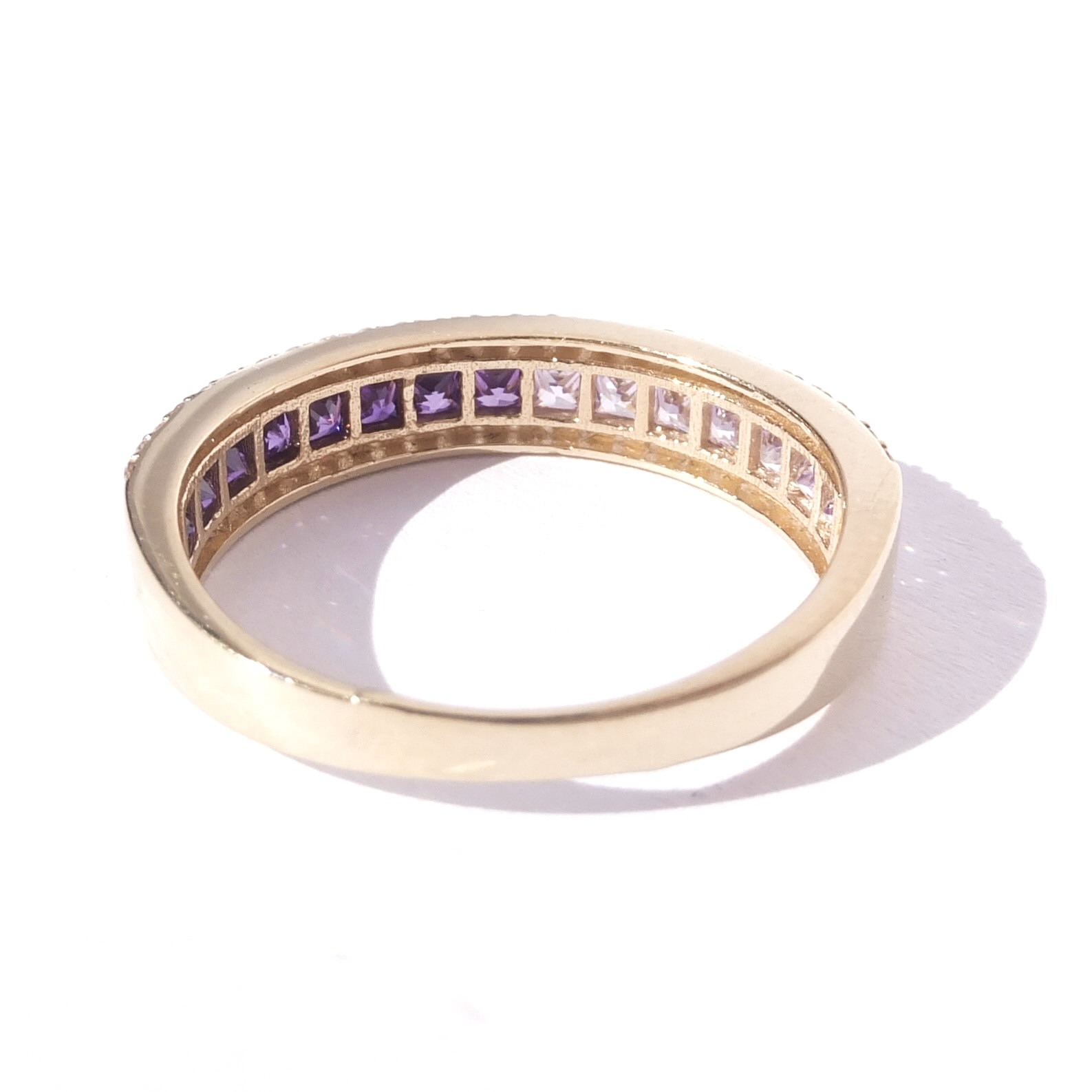 Zlatý prsten, Au 14K 585/1000, váha 2,13 g