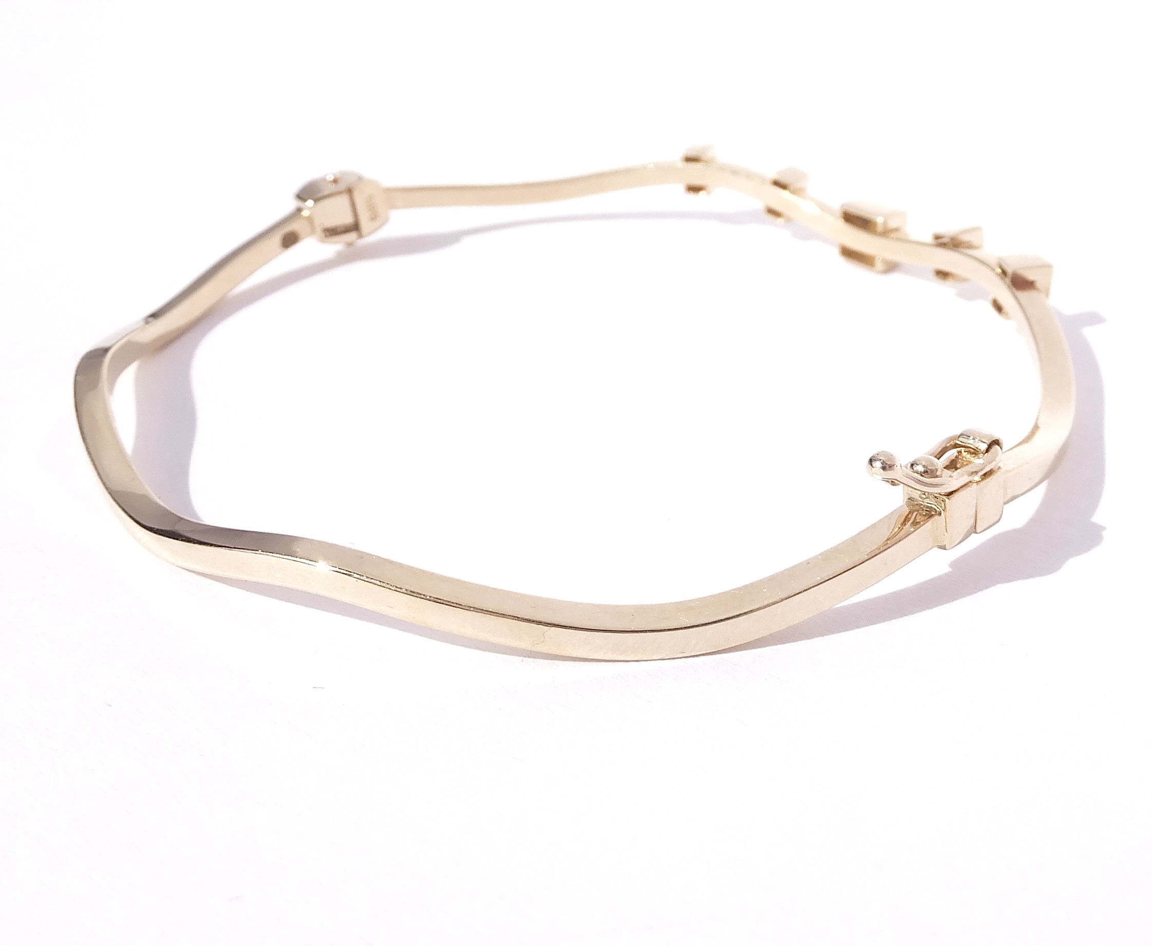 Zlatý náramek, Au 14K 585/1000, váha 5,77 g