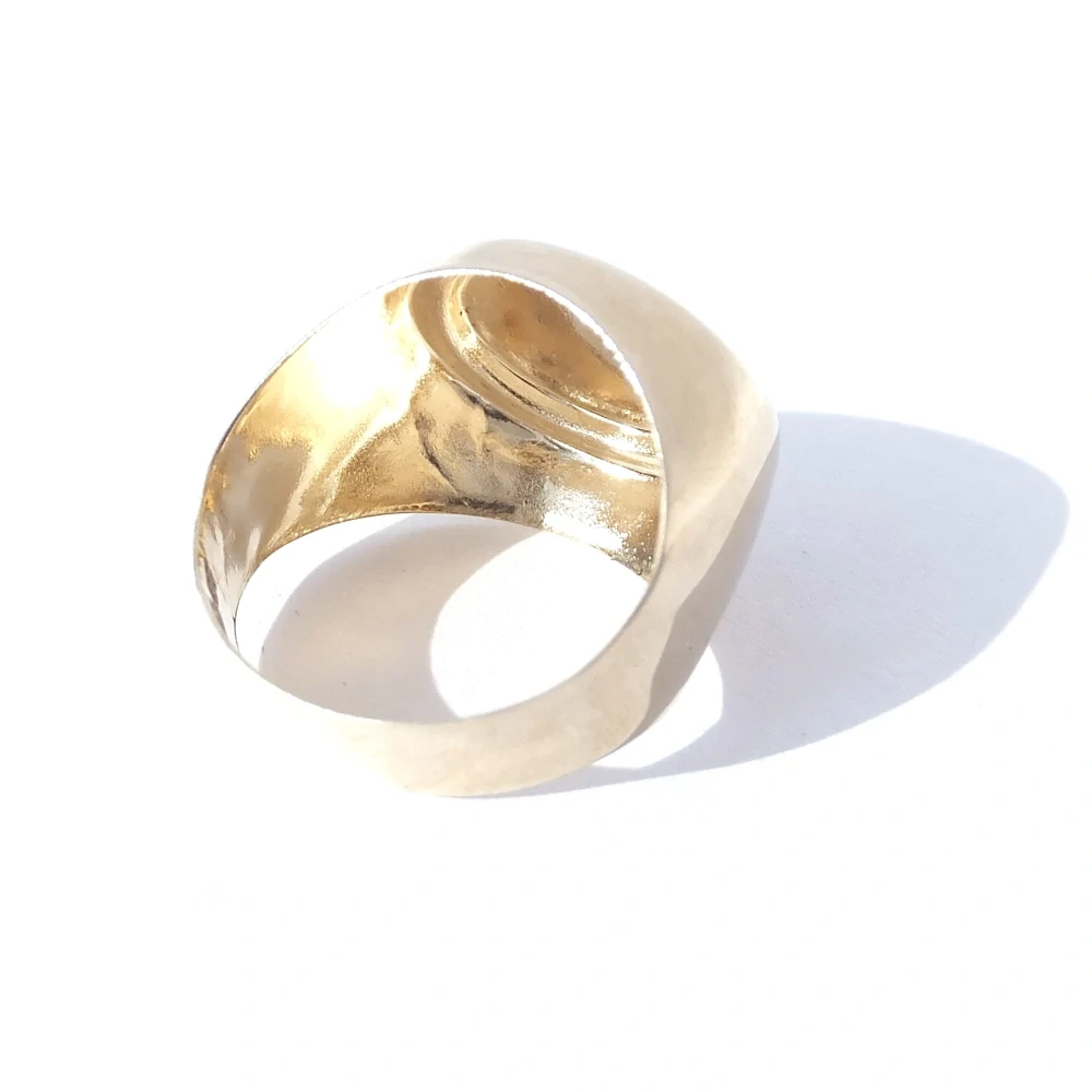 Zlatý prsten, Au 14K 585/1000, váha 1,64 g