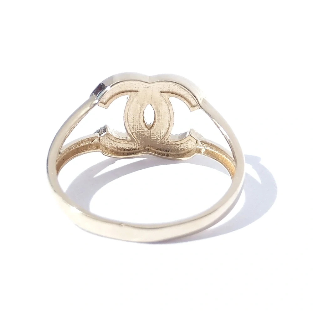 Zlatý prsten, Au 14K 585/1000, váha 2,24 g