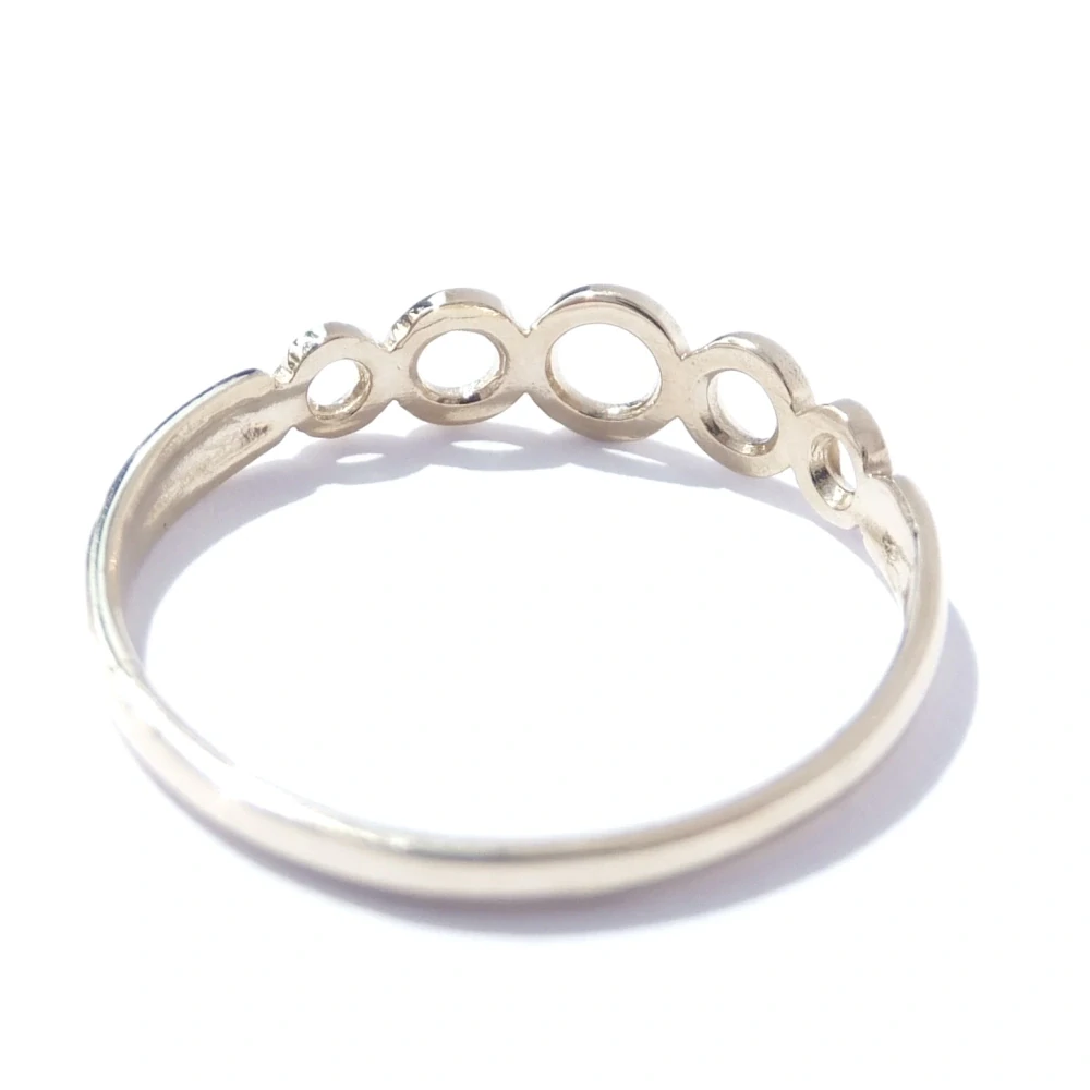 Zlatý prsten, Au 14K 585/1000, váha 1,34 g