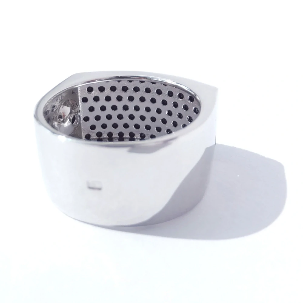 Stříbrný prsten s kamínky, Ag 925/1000, váha 7,23 g