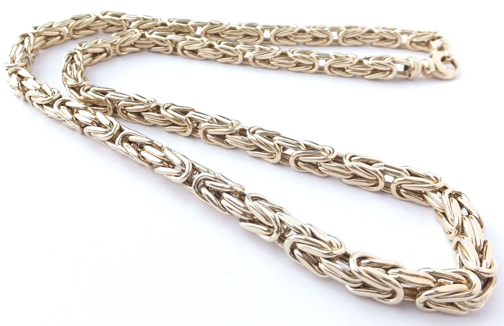 Zlatý řetěz 62 cm, Au 14K 585/1000, váha 53,70 g