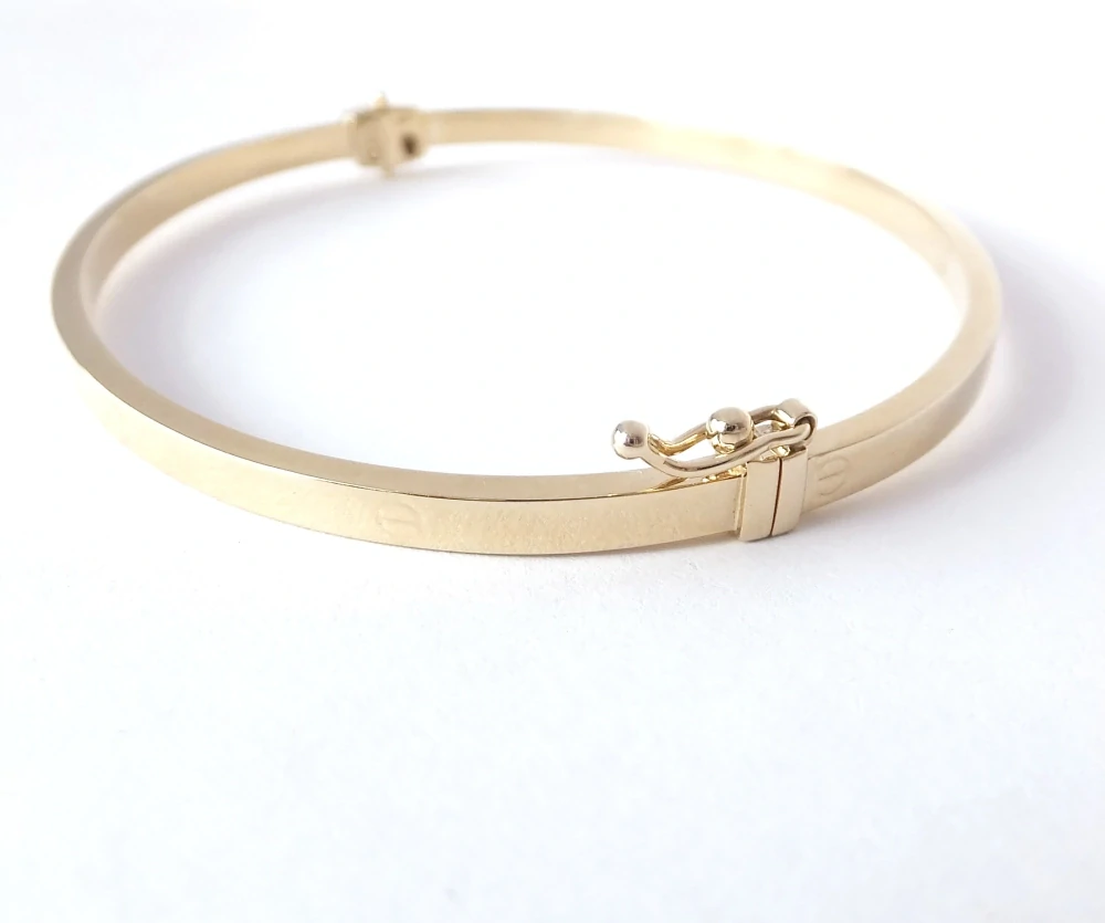 Zlatý náramek, Au 14K 585/1000, váha 4,72 g