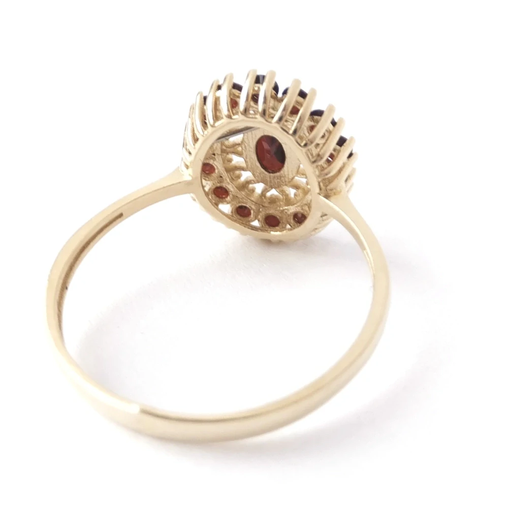 Zlatý prsten, Au 14K 585/1000, váha 2,33 g