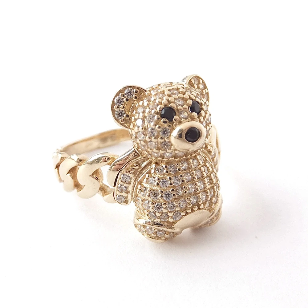 Zlatý prsten, Au 14K 585/1000, váha 5,03 g