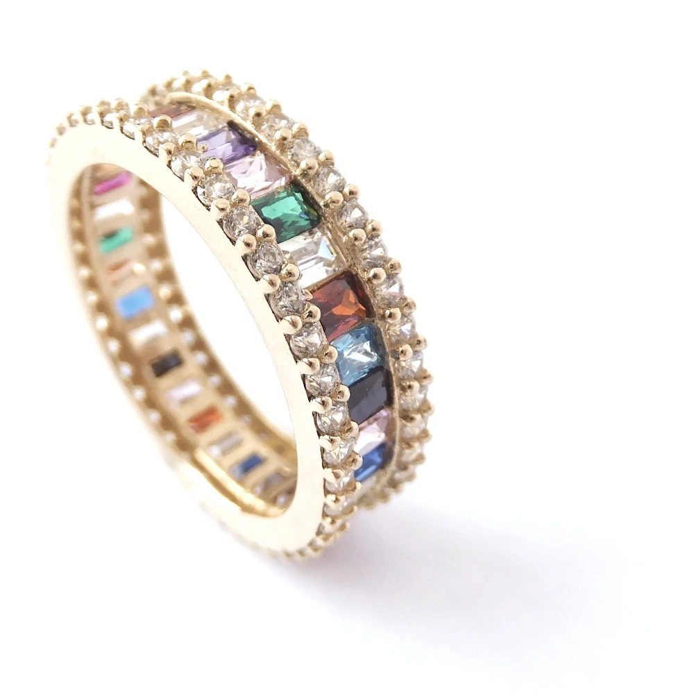 Zlatý prsten, Au 14K 585/1000, váha 4,72 g