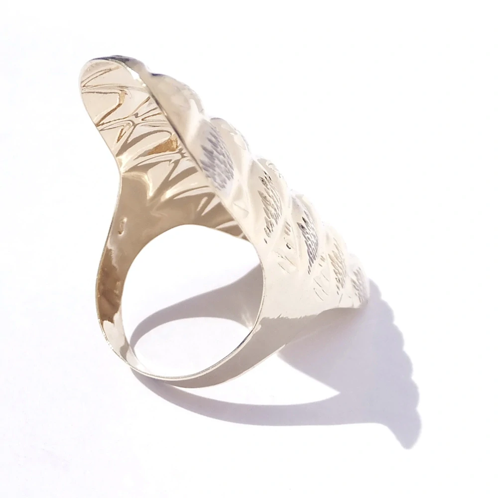 Zlatý prsten, Au 14K 585/1000, váha 3,81 g, použité zlato