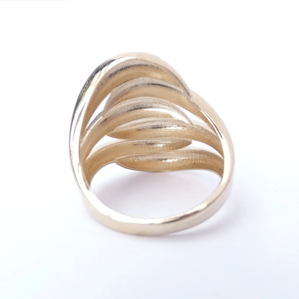 Zlatý prsten, Au 14K 585/1000, váha 3,06 g