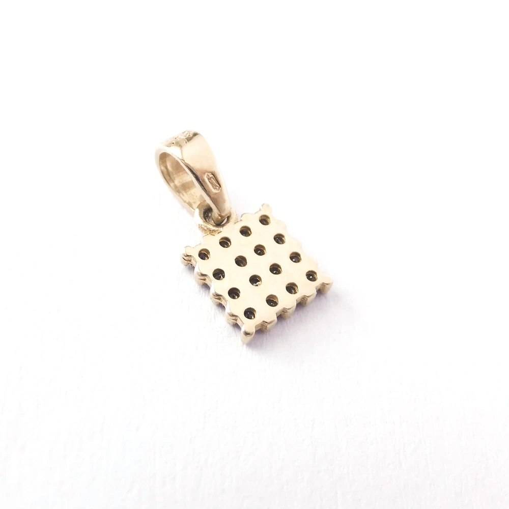 Zlatý přívěsek, Au 14K 585/1000, váha 0,53 g, použité zlato