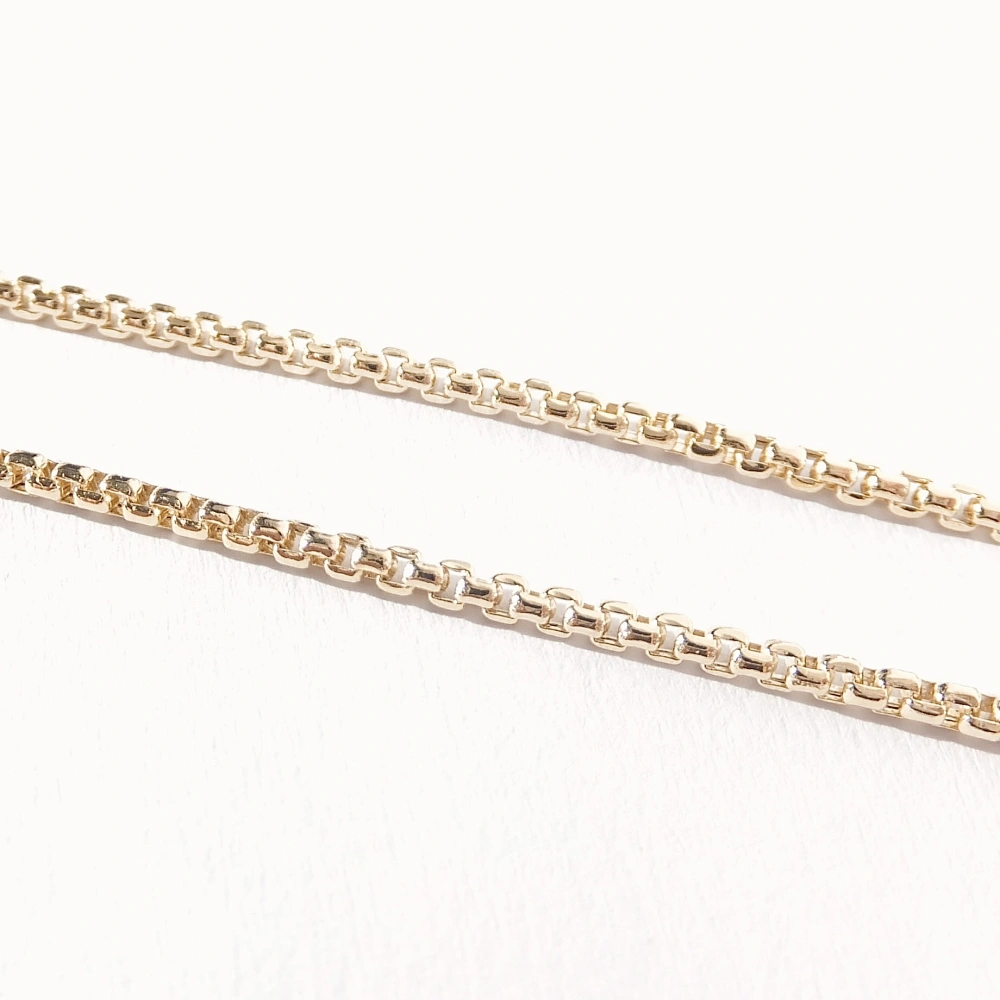 Zlatý řetízek 50 cm, Au 14K 585/1000, váha 2,70 g