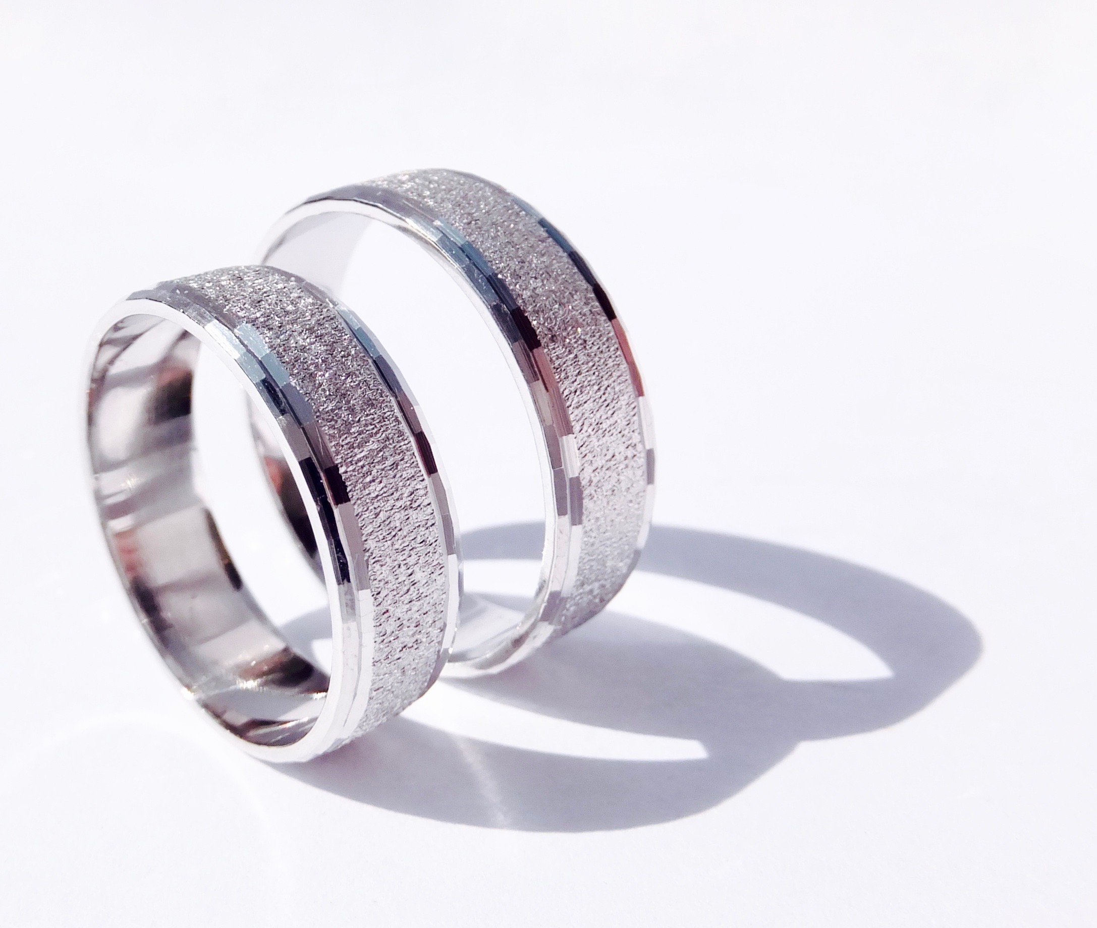 Stříbrný snubní prsten, 925/1000