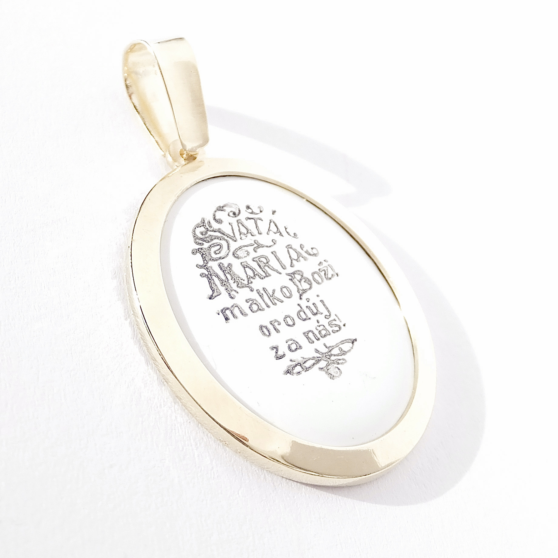 Zlatý přívěsek, Au 14K 585/1000, celková váha 9,21 g