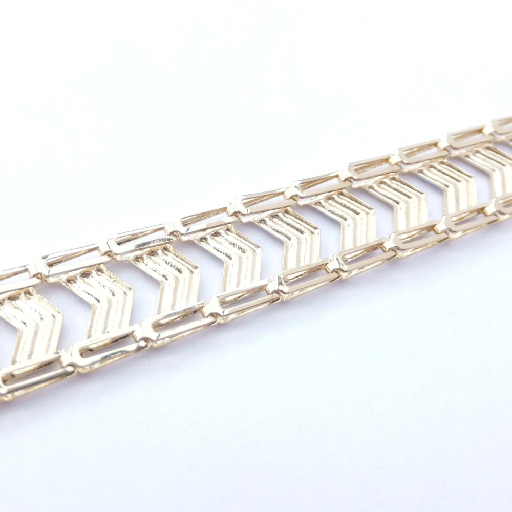 Zlatý náramek 19,5 cm, Au 14K 585/1000, váha 7,47 g
