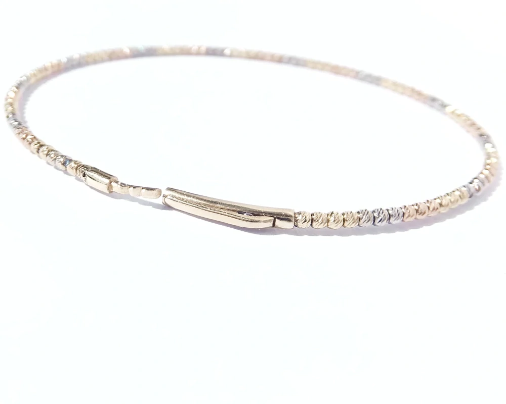 Zlatý náramek, Au 14K 585/1000, váha 2,31 g