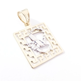 Zlatý přívěsek znamení Štír, Au 14K 585/1000, váha 0,94 g