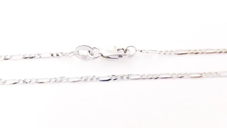 Zlatý řetízek 42 cm, Au 14K 585/1000, váha 1,67 g