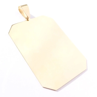 Zlatý přívěsek, Au 14K 585/1000, váha 3,53 g