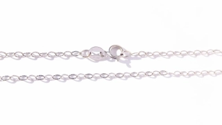 Zlatý řetízek 42 cm, Au 14K 585/1000, váha 1,13 g, použité zlato