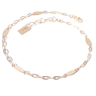 Zlatý náramek, Au 14K 585/1000, váha 1,33 g
