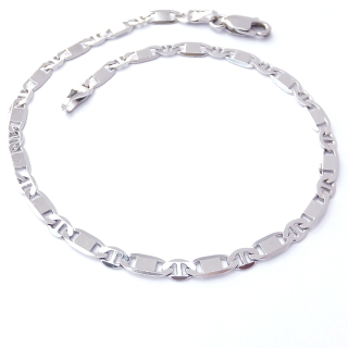Zlatý náramek 21 cm, Au 14K 585/1000, váha 3,65 g, použité zlato