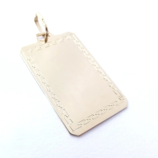 Zlatý přívěsek, Au 14K 585/1000, váha 1,82 g