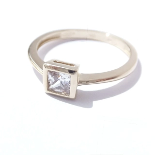 Zlatý prsten, Au 14K 585/1000, váha 1,91 g