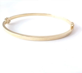 Zlatý náramek, Au 14K 585/1000, váha 4,72 g