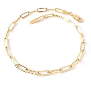 Zlatý náramek 21,5 cm, Au 14K 585/1000, váha 2,35 g