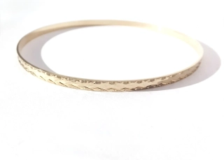 Zlatý náramek, Au 14K 585/1000, váha 6,06 g, použité zlato
